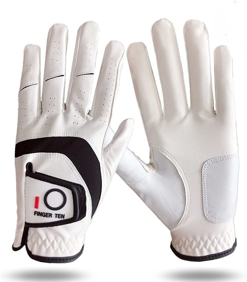 5 pcs Premium Cabretta Leather Golf Gloves